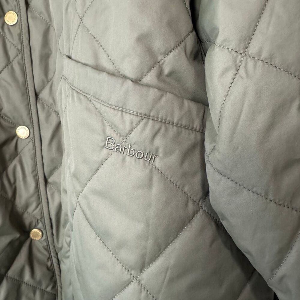 Barbour x House of Hackney - Daintry Reversible Quilted Jacket US 12 - Picture 4 of 12